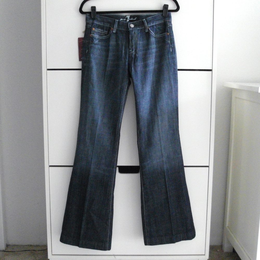 NWT 7 For All Man Kind Dojo Diamond Pocket Jeans - Picture 2 of 5